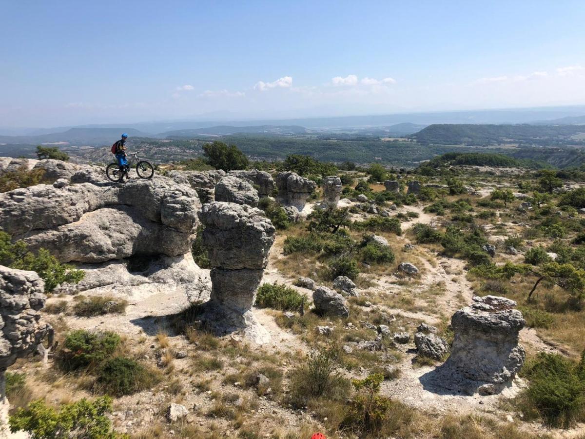Rêve de Provence Villa avec jardin et piscine Forcalquier Exterior foto