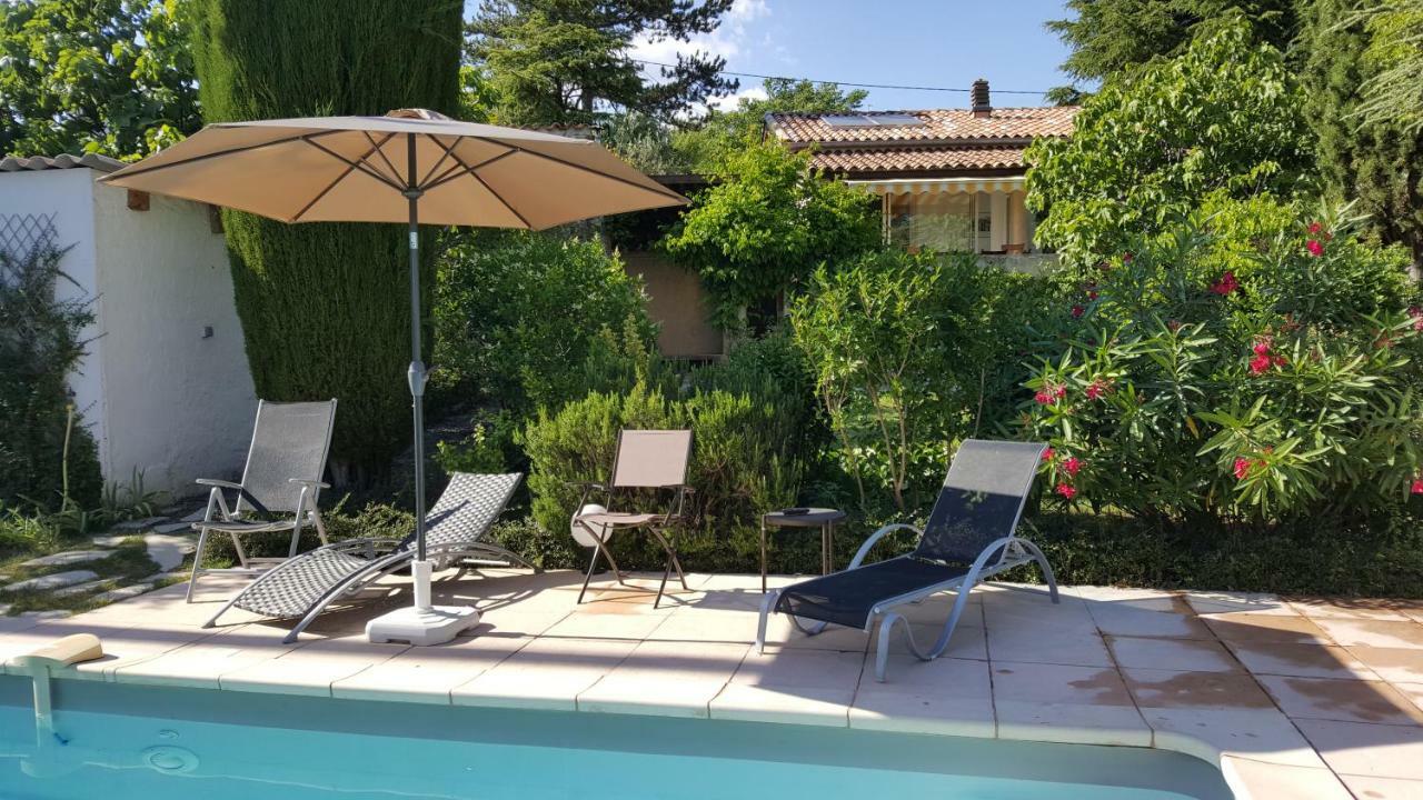 Rêve de Provence Villa avec jardin et piscine Forcalquier Exterior foto